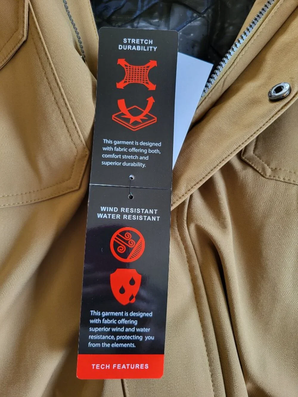 Snap On Tools 105th Anniversary quilted hooded jacket